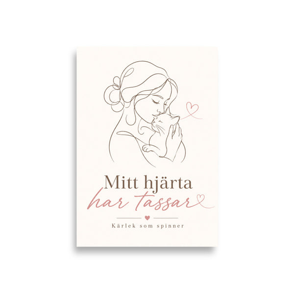 Poster – Mitt hjärta har tassar