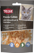 Trixie PREMIO Cubes Kycklingbröst Räkor 50g